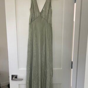 RESA sage green maxi dress